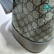 Gucci Savoy Small Bowling Tote In Beige 39x43.5x21cm - 3