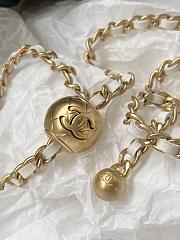Chanel Classic White Box With Chain 8.5x11x7cm  - 2