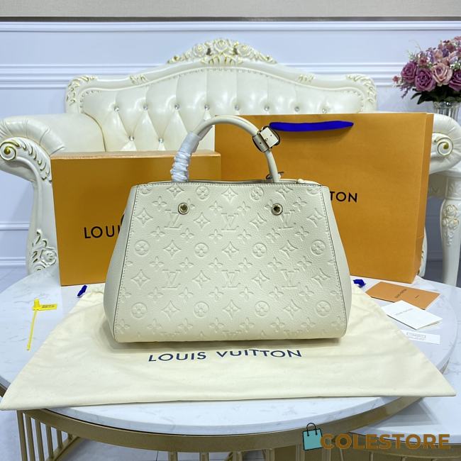 CohotBag louis vuitton montaigne mm 3324  papyrus 3321 - 1