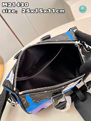 Louis Vuitton Keepall 25 Monogram Eclipse 25x15x11cm - 6
