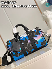 Louis Vuitton Keepall 25 Monogram Eclipse 25x15x11cm - 3