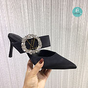 Louis Vuitton Suede Madeleine Heel 7.5cm - 3