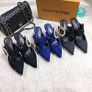 Louis Vuitton Suede Madeleine Heel 7.5cm - 6