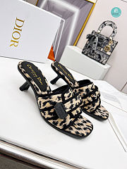 Dior Dio(r)evolution Heeled Slide Quilted Cannage 5.5cm - 1