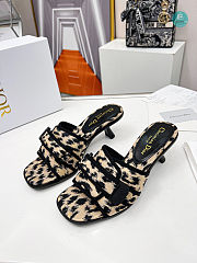 Dior Dio(r)evolution Heeled Slide Quilted Cannage 5.5cm - 5