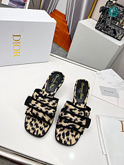 Dior Dio(r)evolution Heeled Slide Quilted Cannage 5.5cm - 3