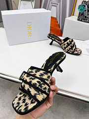 Dior Dio(r)evolution Heeled Slide Quilted Cannage 5.5cm - 4