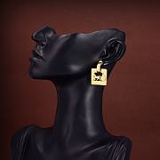 Celine Horse Square Earrings  - 1