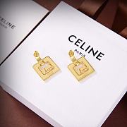 Celine Horse Square Earrings  - 4