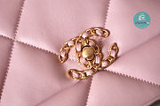 Chanel 19 Flap Bag In Pink 16x26x9cm - 6