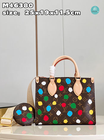 Louis Vuitton The LVxYK OnTheGo PM 25x19x11.5cm