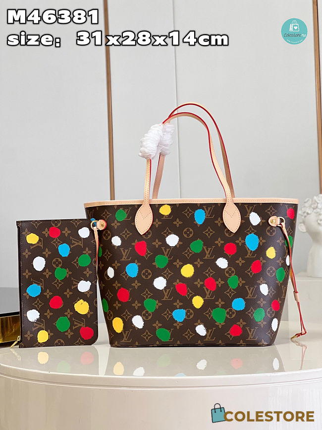  Louis Vuitton LVxYK Neverfull MM 31x28x14cm - 1