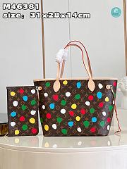  Louis Vuitton LVxYK Neverfull MM 31x28x14cm - 1