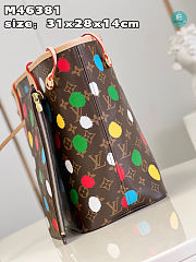  Louis Vuitton LVxYK Neverfull MM 31x28x14cm - 6