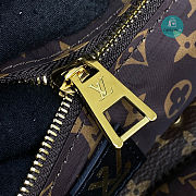 Louis Vuitton Econyl Onthego MM Pillow Black Bag Puffer Giant Flower Monogram 34x26x13cm - 6