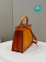 Fendi Peekaboo I See You Gradient Bag In Orange 29×12×19cm - 2