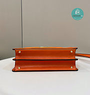 Fendi Peekaboo I See You Gradient Bag In Orange 29×12×19cm - 5