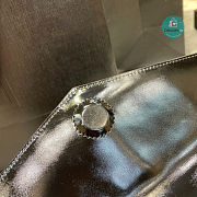 YSL Uptown Pouch In Black Smooth Leather 27×16×2 CM - 4