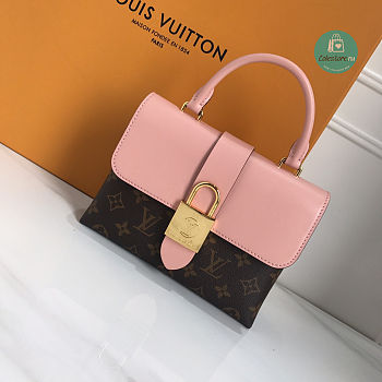 Louis Vuitton Locky BB  Pink Monogram Size 20x16x7.5cm