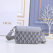 Dior Hit The Road Bag with Strap Dior Gray 27 x 17 x 9 cm  - 6