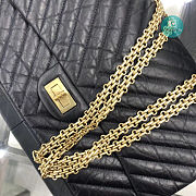 Chanel Reissue 2.55 Flap Bag Chevron Aged Calfskin 227 Black 28cm  - 2