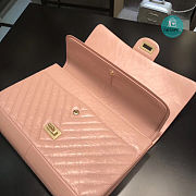 Chanel Reissue 2.55 Flap Bag Chevron Aged Calfskin 227 Pink 28cm - 6
