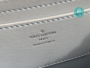 Louis Vuitton Twist MM Hand Bag In Shearling Blue 23 x 17 x 9.5 cm - 3
