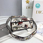 Medium Lady D-Lite Multicolor Dior Jardin Botanique Embroidery 24x11x20cm - 5