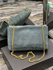 YSL Reversible Blue Suede Medium Kate Bag 28.5x20x6cm - 4
