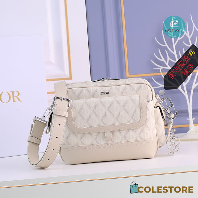 Dior Hit the Road CD Diamond In Beige 26 x 21 x 8 cm - 1