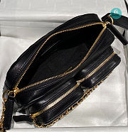 Chanel Camera Case Bag Black 20.5cm - 4