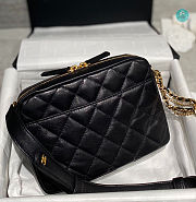 Chanel Camera Case Bag Black 20.5cm - 3