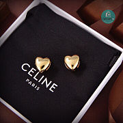 Celine Heart Earrings  - 1