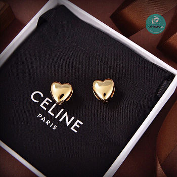Celine Heart Earrings 