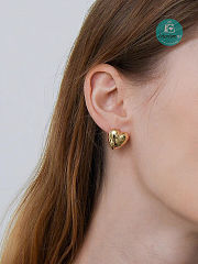 Celine Heart Earrings  - 3