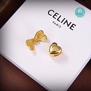 Celine Heart Earrings  - 2