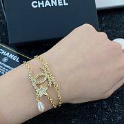 Chanel Double CC Layer Pearl Bracelet - 5