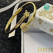 Dior Crystal Square and Star Bracelet  - 1