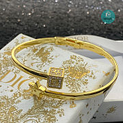 Dior Crystal Square and Star Bracelet  - 5