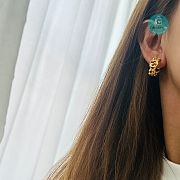 Gucci Double G Hollow Earrings - 4