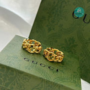 Gucci Double G Hollow Earrings - 5