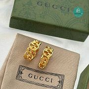 Gucci Double G Hollow Earrings - 6
