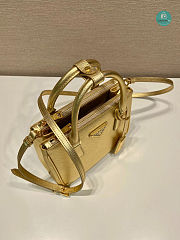 Prada Galleria Logo Plaque Tote Bag 20x15x9.5cm - 5