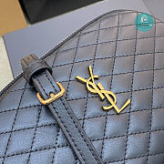 YSL Gaby Chain Pouch in Quilted Lambskin Black 13x9x3.5cm - 4
