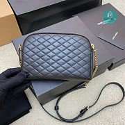 YSL Gaby Chain Pouch in Quilted Lambskin Black 13x9x3.5cm - 3