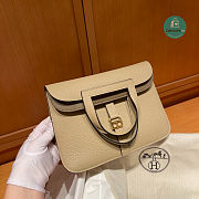Hermès Halzan 25 Etoupe 25cm - 3