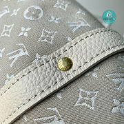 Louis Vuitton Medium Saumur Bag In Monogram Canvas Gray 28x11x20 - 4