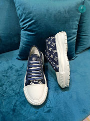Louis Vuitton Squad Sneaker In Blue  - 3