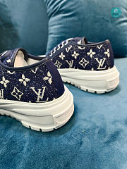 Louis Vuitton Squad Sneaker In Blue  - 2