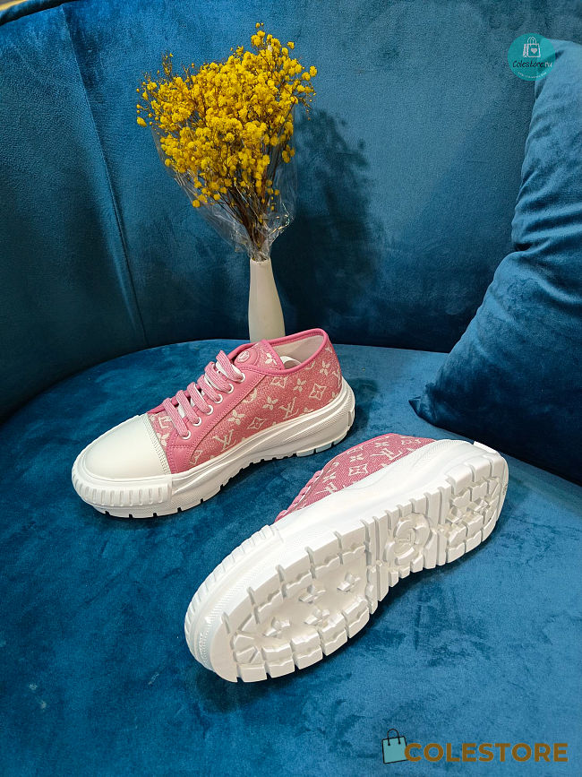 Louis Vuitton Squad Sneaker In Pink - 1